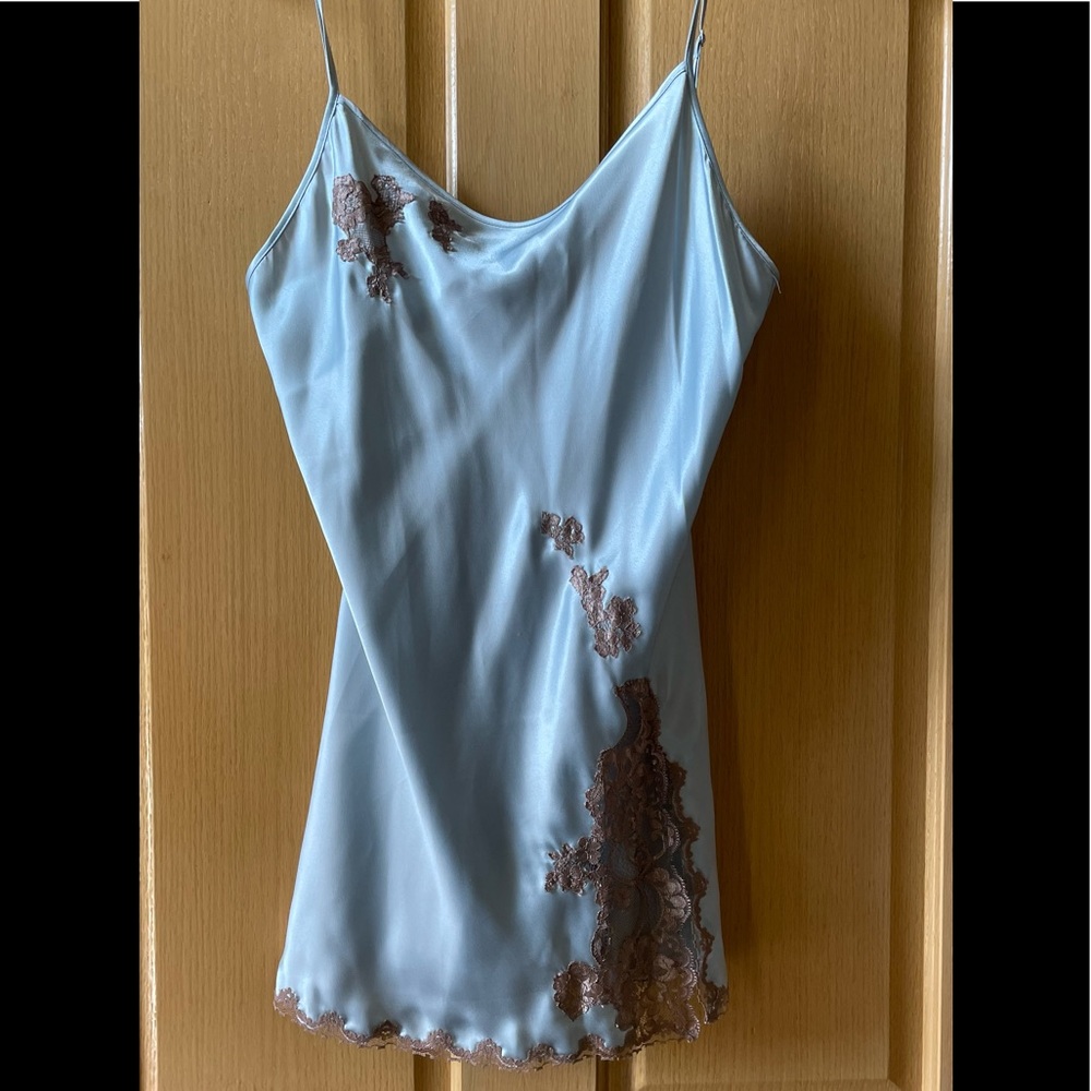 Victoria Secret Light Blue Neglige - Size Small